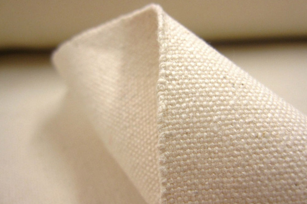 Primed Canvas Cloth for Artists - 1 meter Length - 5ftx3ft