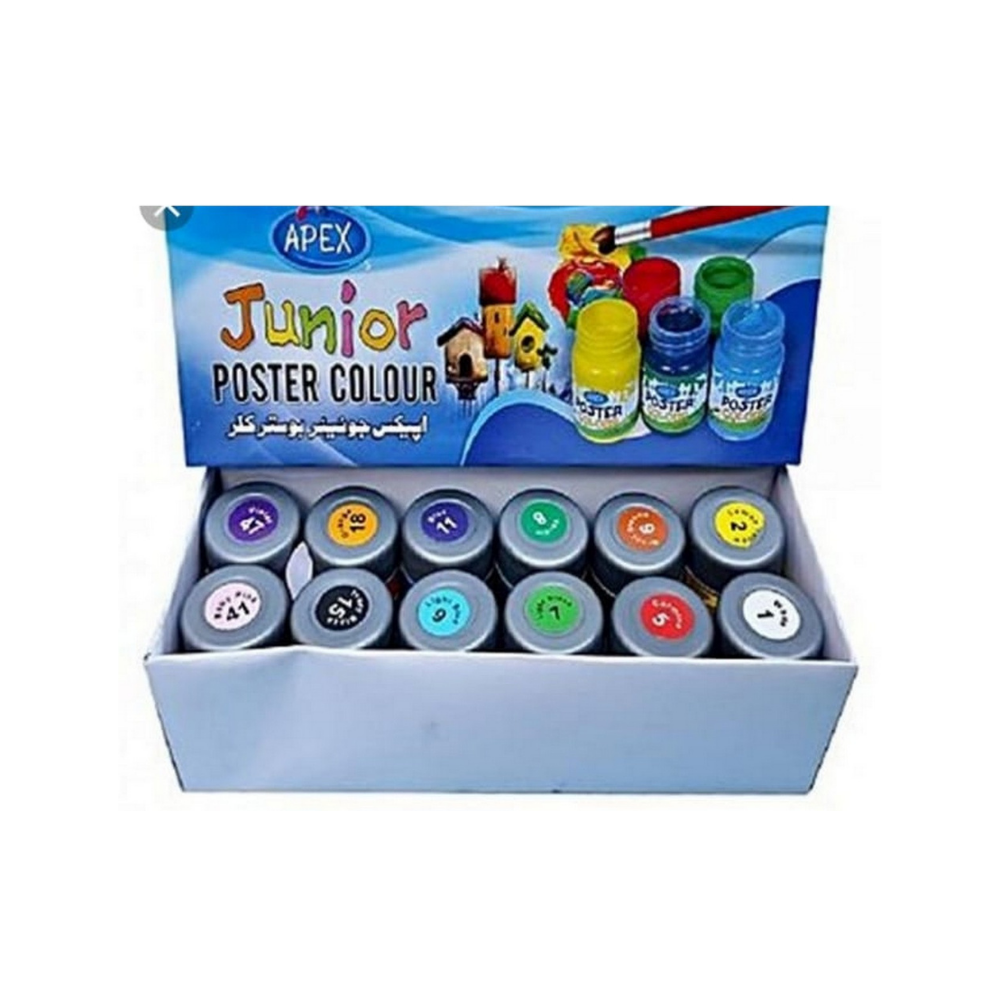 Poster Color set of 12 - 100% premium quality