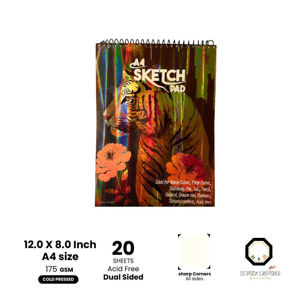 Sketchpad for sketching A4 175gsm - Professional Edition