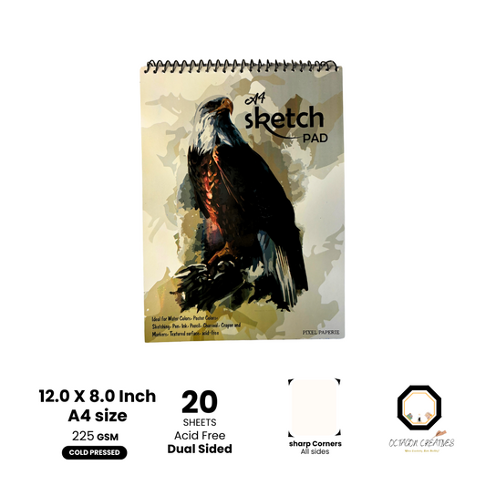 Sketchpad for watercolor painting A4 225gsm- Painter's Edition