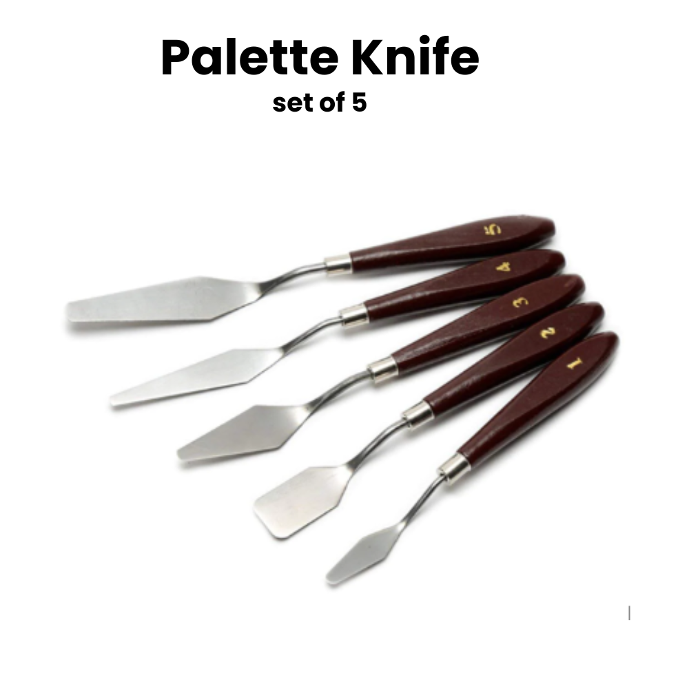 Palette Knife set of 5 - Premium Edition