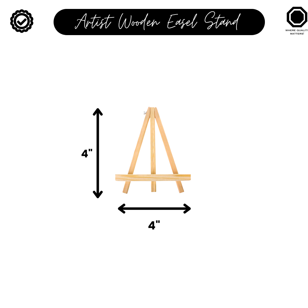 Wooden Easel Stand for artists - All Sizes
