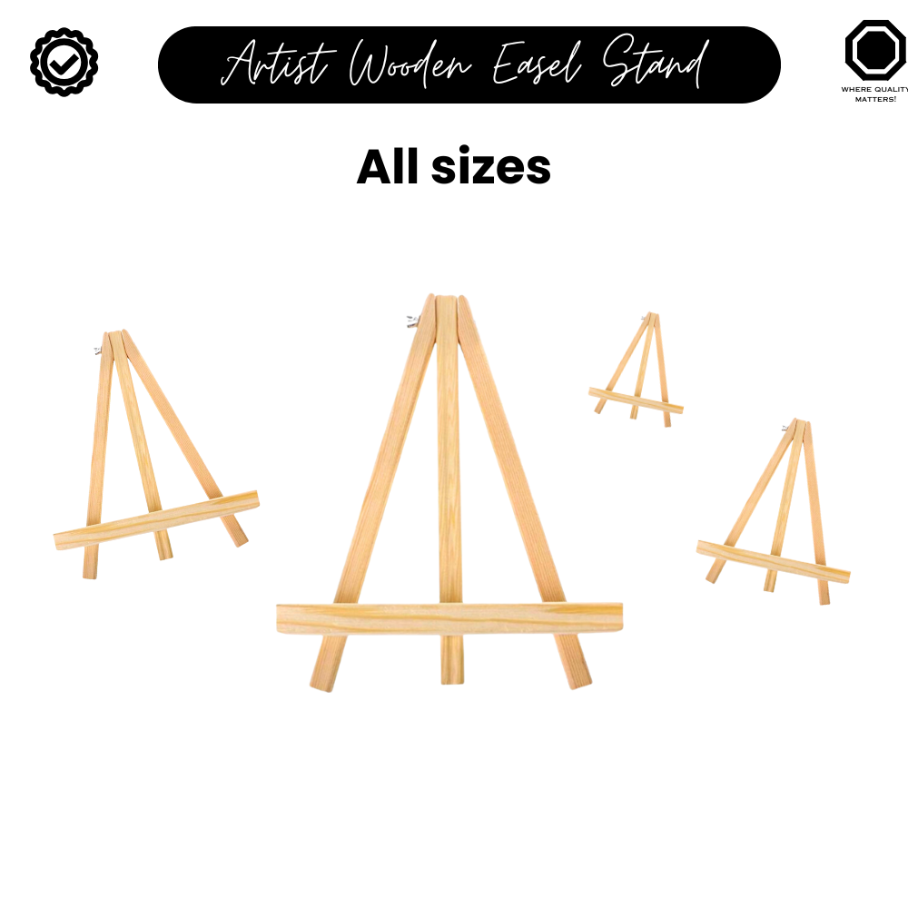 Wooden Easel Stand for artists - All Sizes
