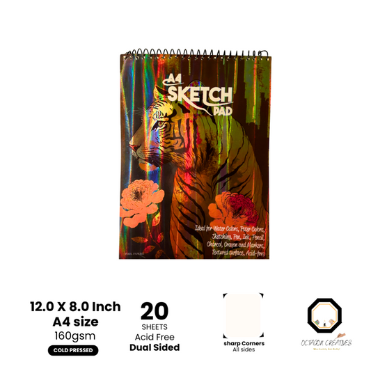 Sketchpad for sketching  A4 160gsm - Professional Edition