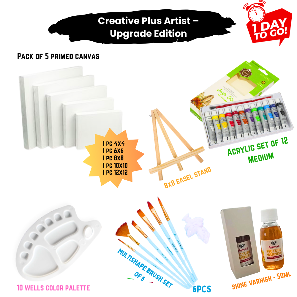 24 Pcs/Set Value Pack For Artist - Top Seller
