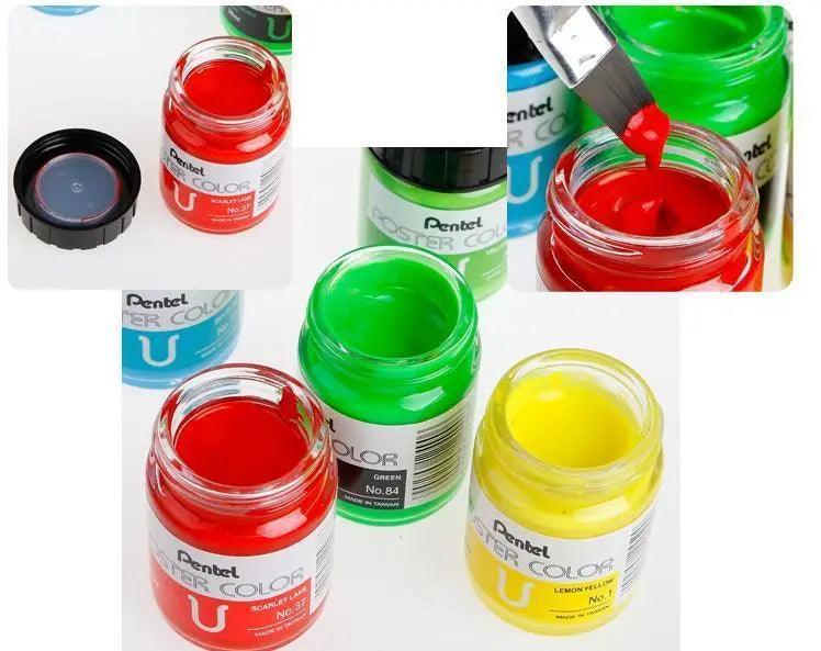Pentel Poster Color set of 6 - Artist Edition