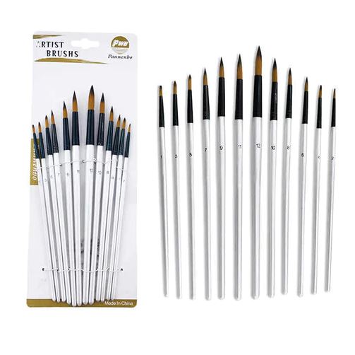 Keep smiling Round Brush set of 12 - Preium Edition