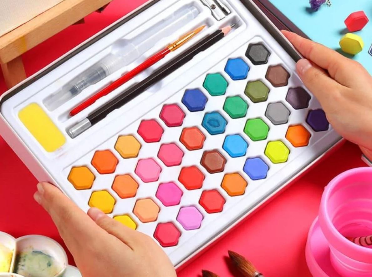 Keep Smiling Solid Watercolor set of 36- Artist's Edition Complete Box