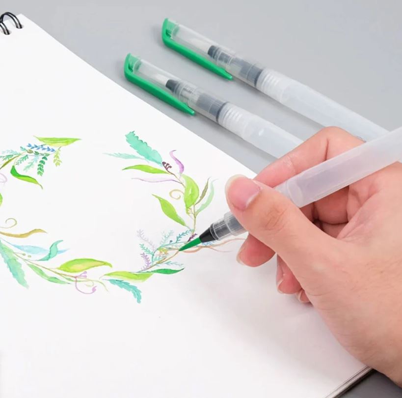 Keep Smiling Water Brush Pen Pack of 3