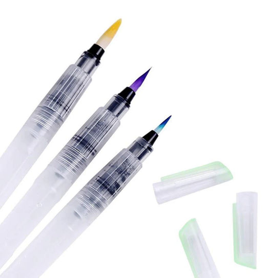 Keep Smiling Water Brush Pen Pack of 3