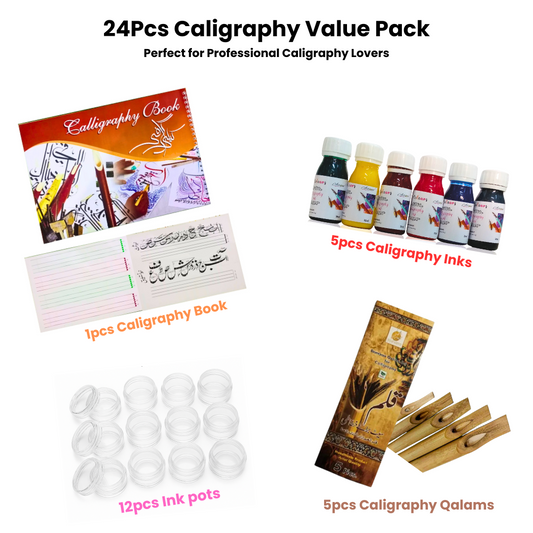 24 Pcs/Set Value Pack For Artist - Calligraphy Edition