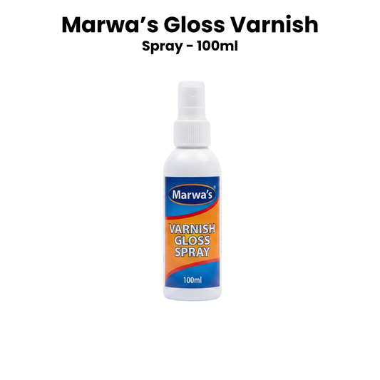 Gloss Varnish Spray  - 100ml bottle