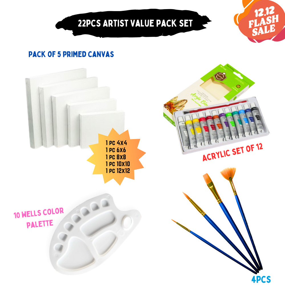 22 Pcs/Set Value Pack For Artist - Hot Seller#1