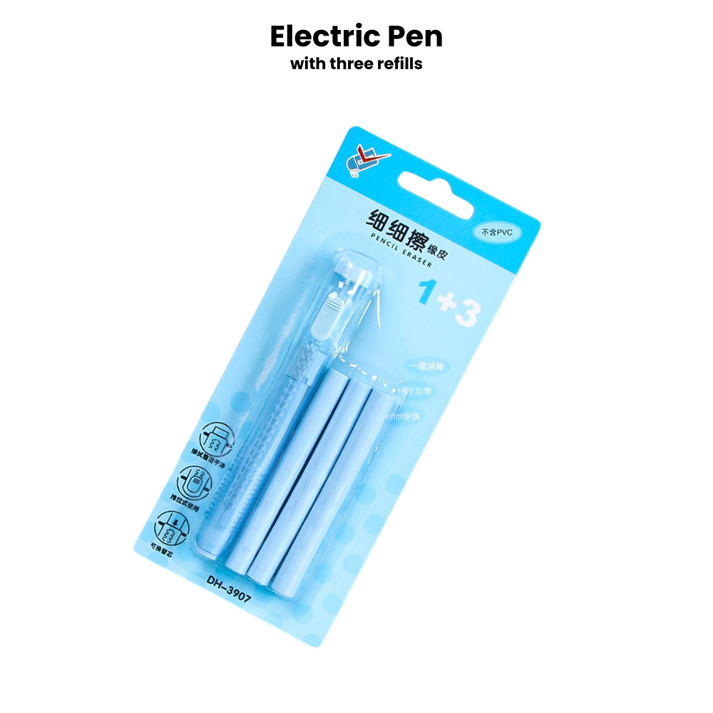 Pencil Eraser pen  3+1 Limited Edition