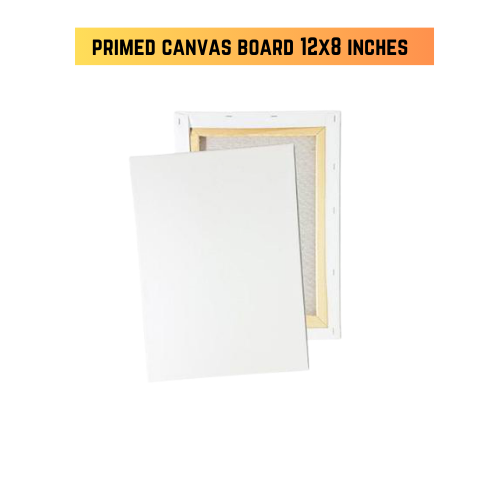 Pack of 6 Primed Canvas Board for painting