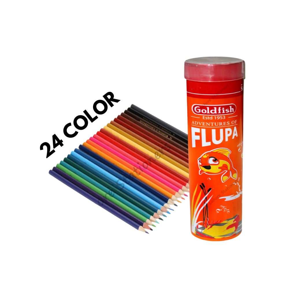 Goldfish Color pencils set of 12/24