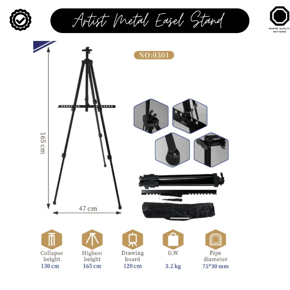 Adjustable Easel Stand For Artist - Limited Edition