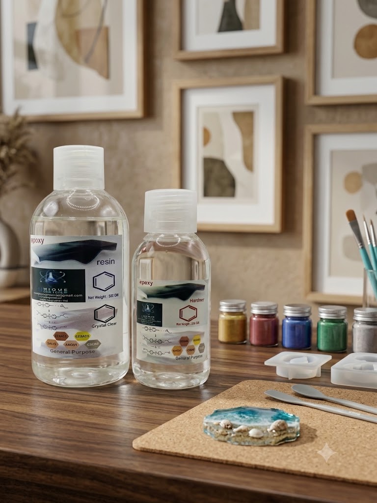 Polymer Resin and Hardener Kit 750g 2:1 - Professional Edition