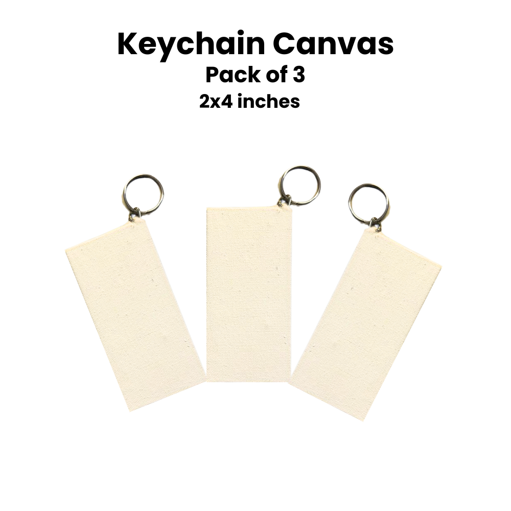 Paintable Keychain Canvases - Memories Lover Edition