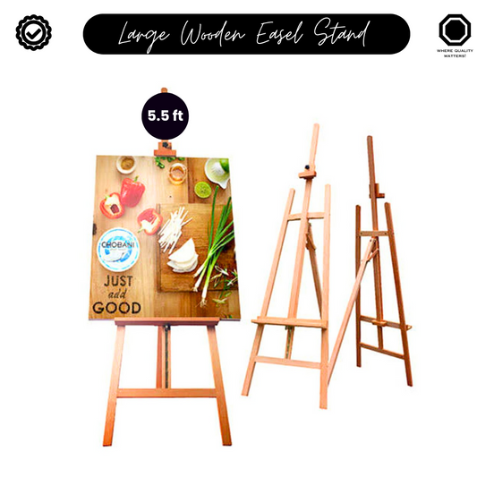 Wooden Easel Stand large size - All sizes