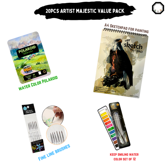 20 Pcs Artist majestic Value pack - Fine Edition