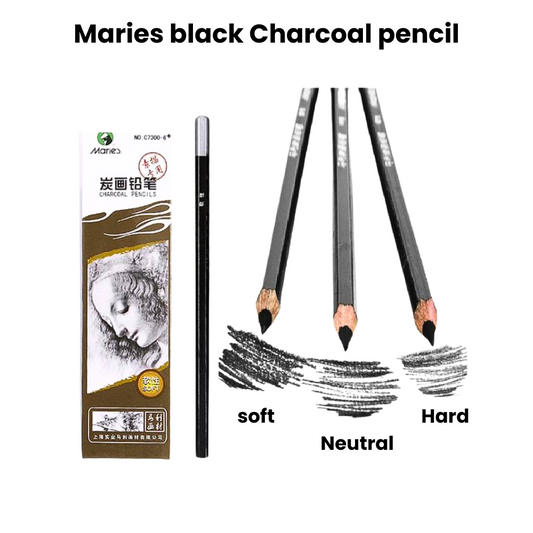 2pcs Maries Charcoal pencils - Sketch's Edition