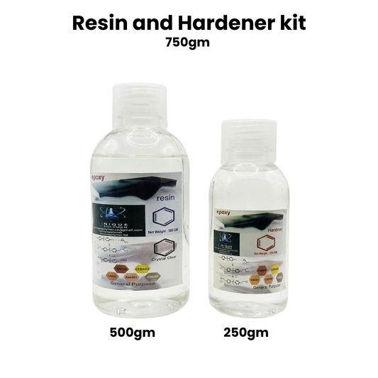 Polymer Resin and Hardener Kit 750g 2:1 - Professional Edition