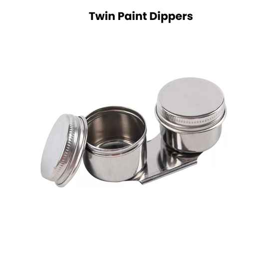 Stainless Steel Twin Paint dipper