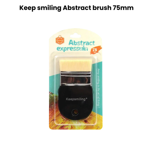 Keep smiling Abstract brush 75mm