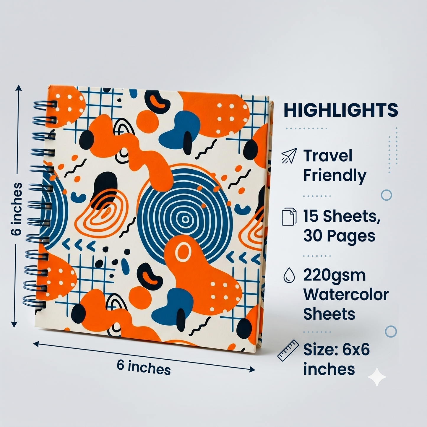 Artist's Doddling Watercolor Notebook - Special Edition