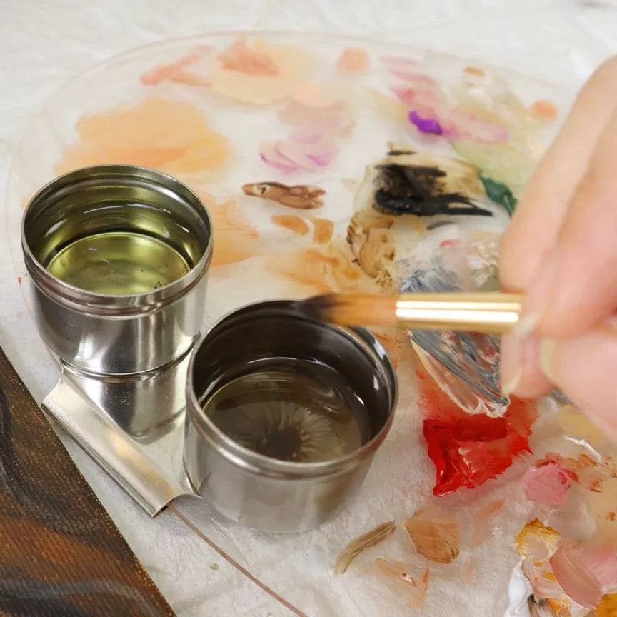 Stainless Steel Twin Paint dipper
