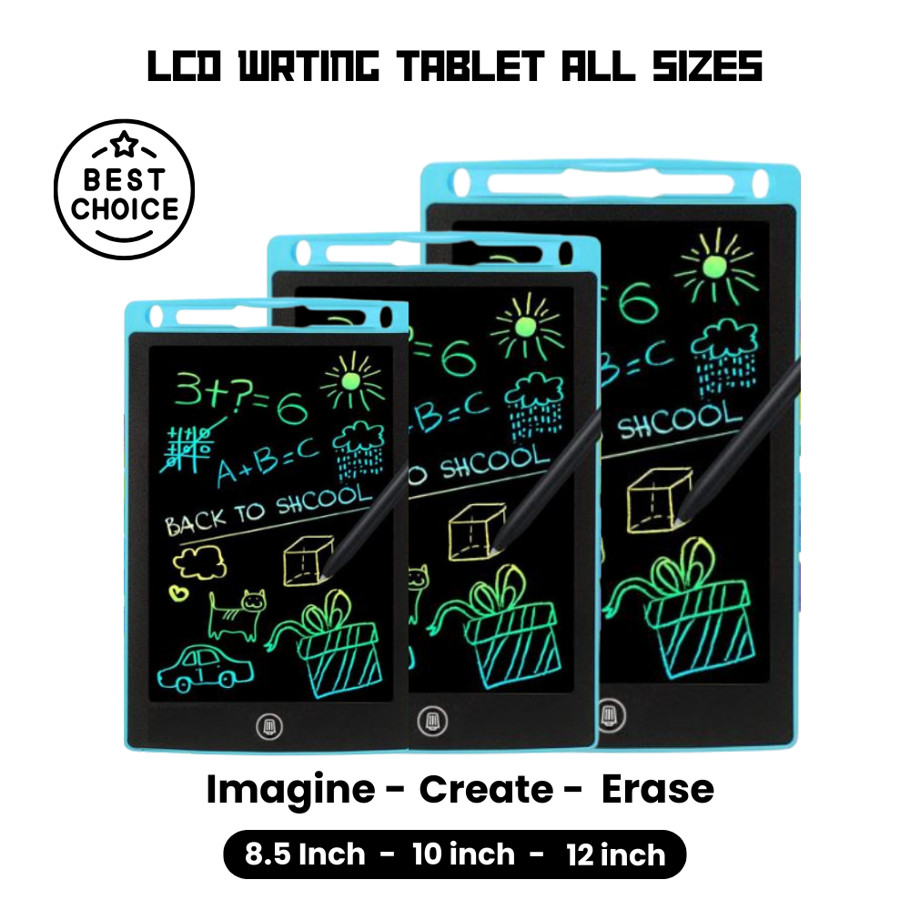 LCD Writing and Drawing Tablet all sizes - 100% premium quality