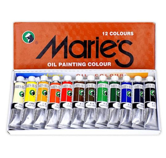 Maries oil color set of 12