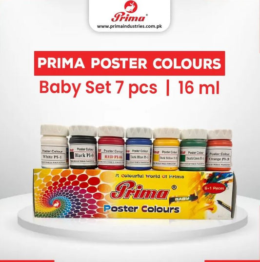 Poster color set of 7 for kids - 100% premium quality